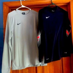 Nike dry fit GK Goalkeeper Soccer Jerseys